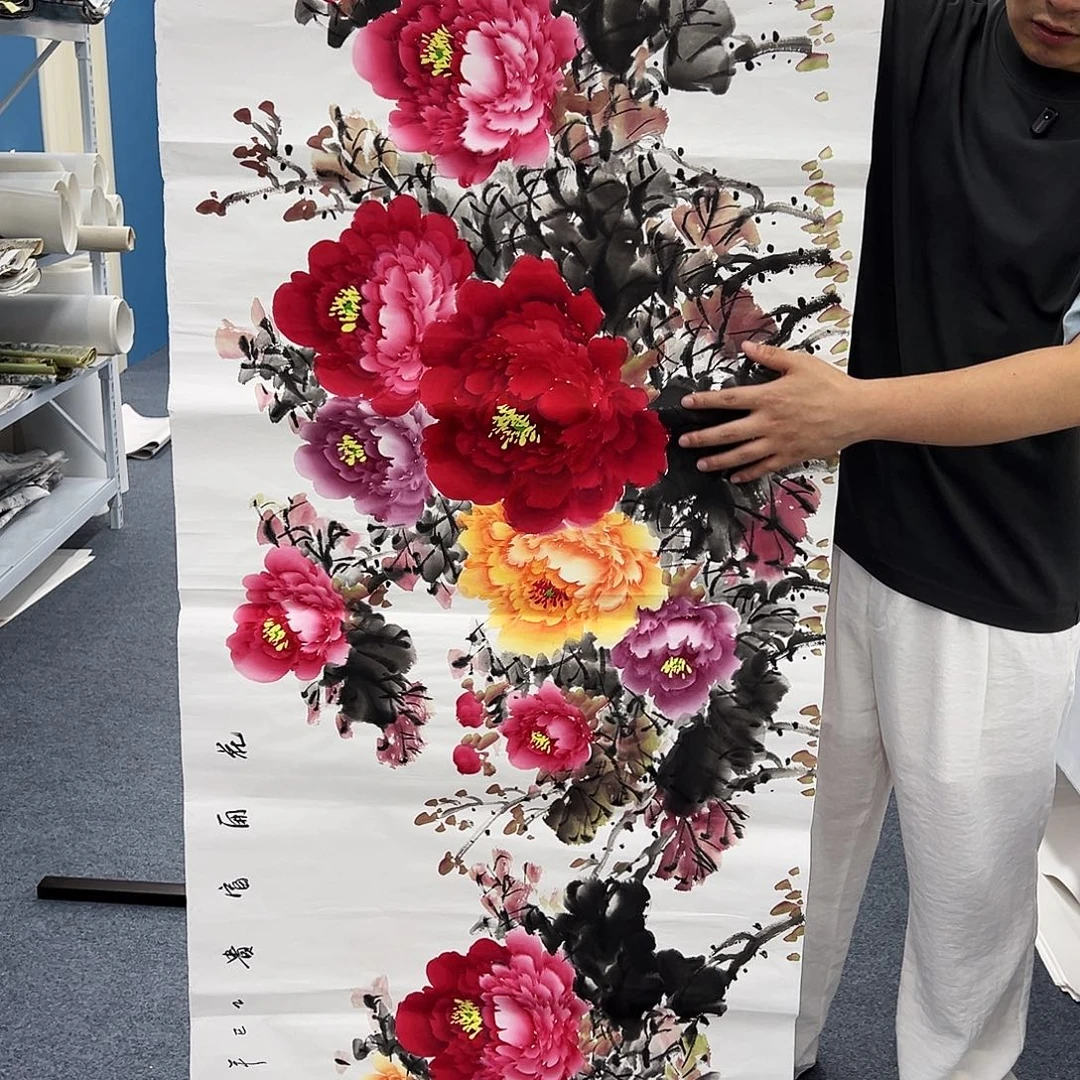 国画宣纸纯手绘字画