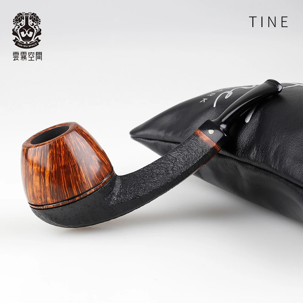 丹麦缇娜·巴勒比石楠木烟斗男士自由式进口烟具手工烟斗专用