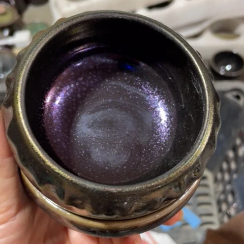 茶盏z****询建阳建盏微瑕窑变