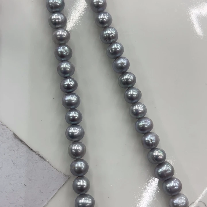 淡水珍珠颈饰银S925镶嵌294