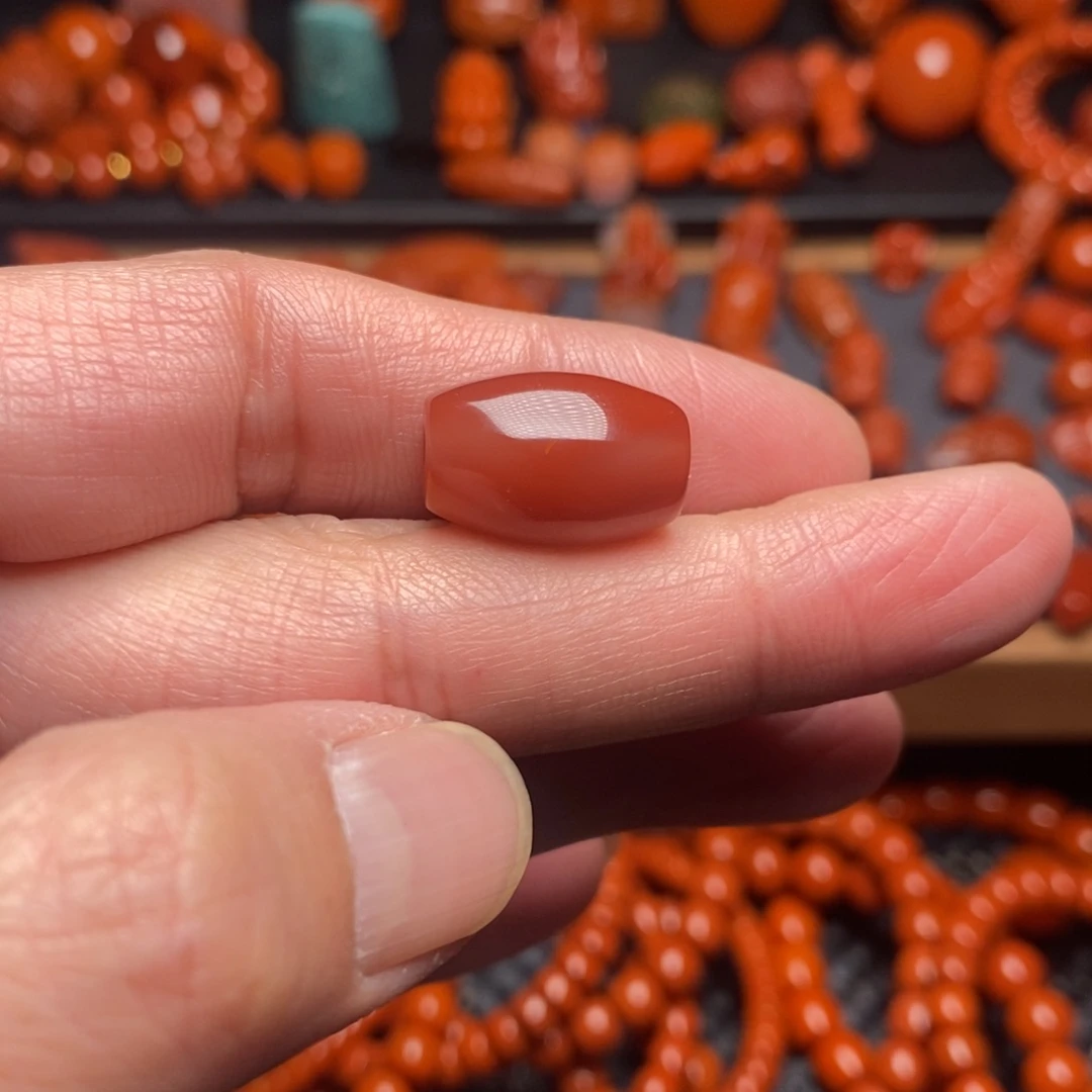 南红玛瑙勒子未镶嵌