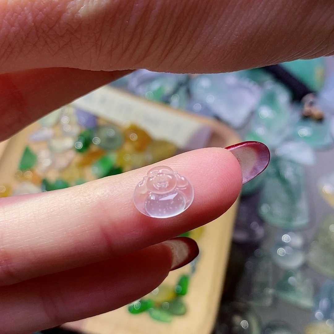 翡翠颈饰未镶嵌小*~翡翠