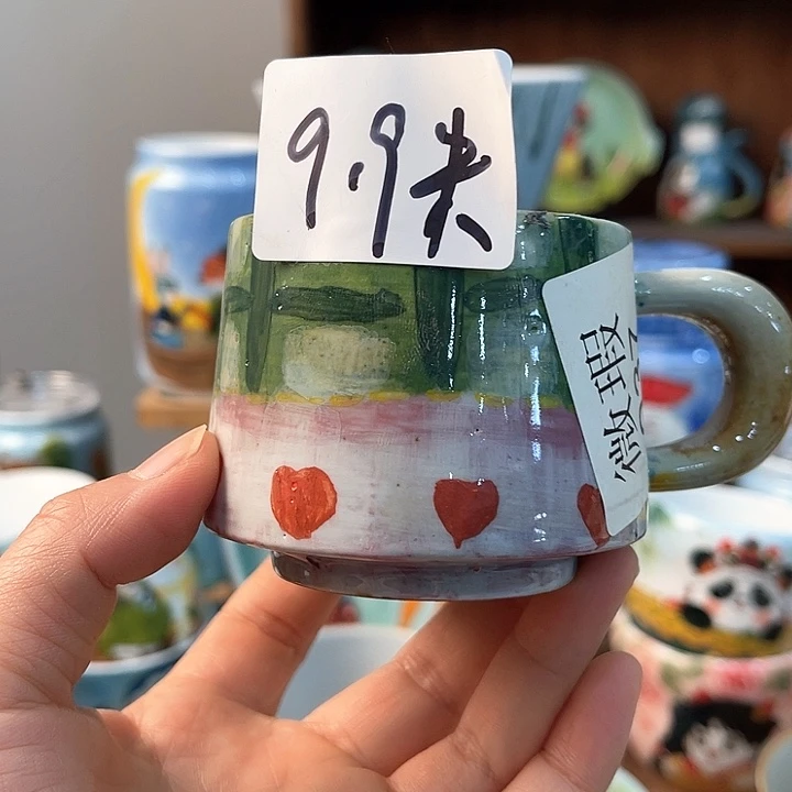 陶景德镇釉下手绘陶瓷