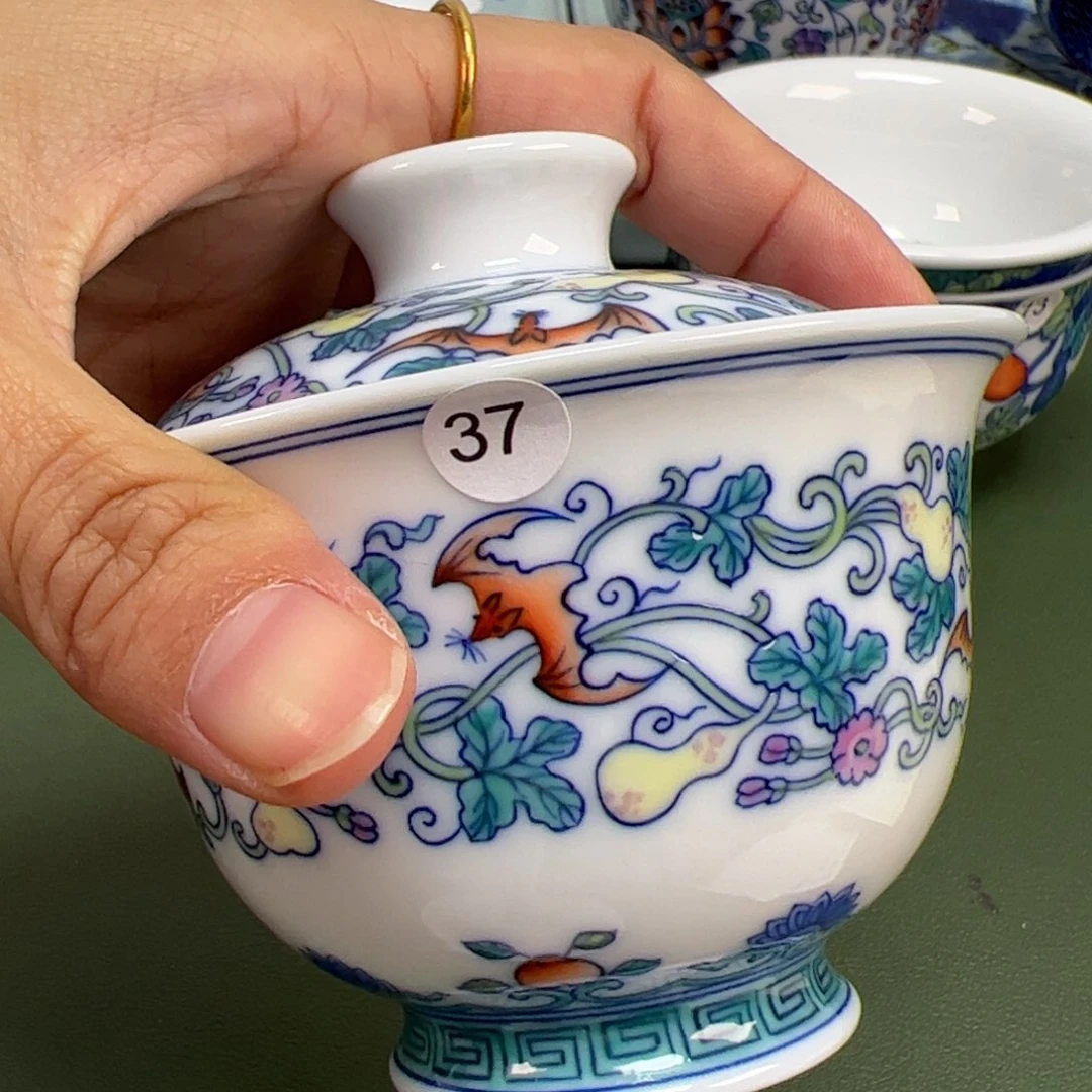 杯景德镇纯手绘茶具37