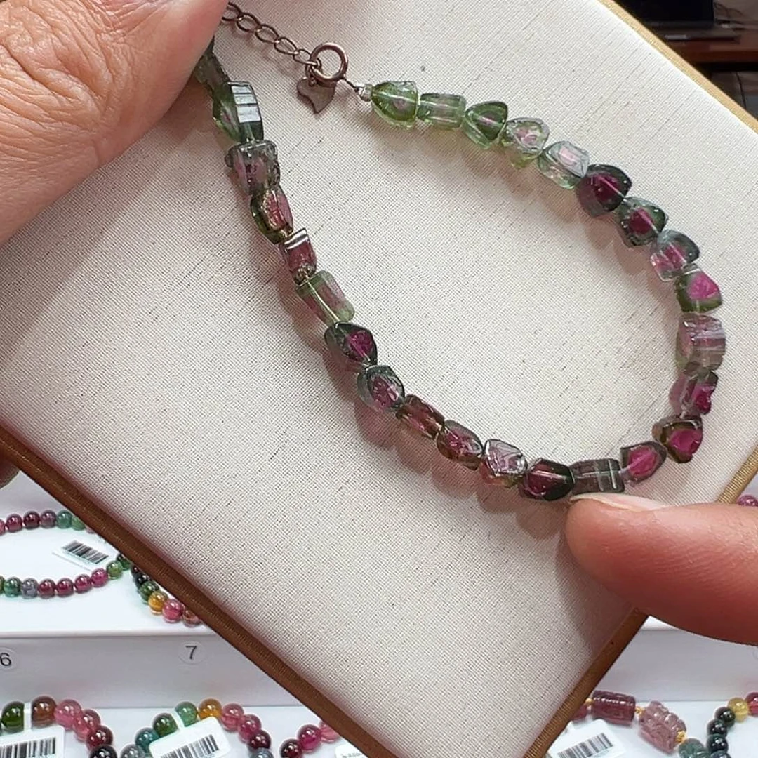 未镶嵌手串碧玺5-6.5mmmmmmm