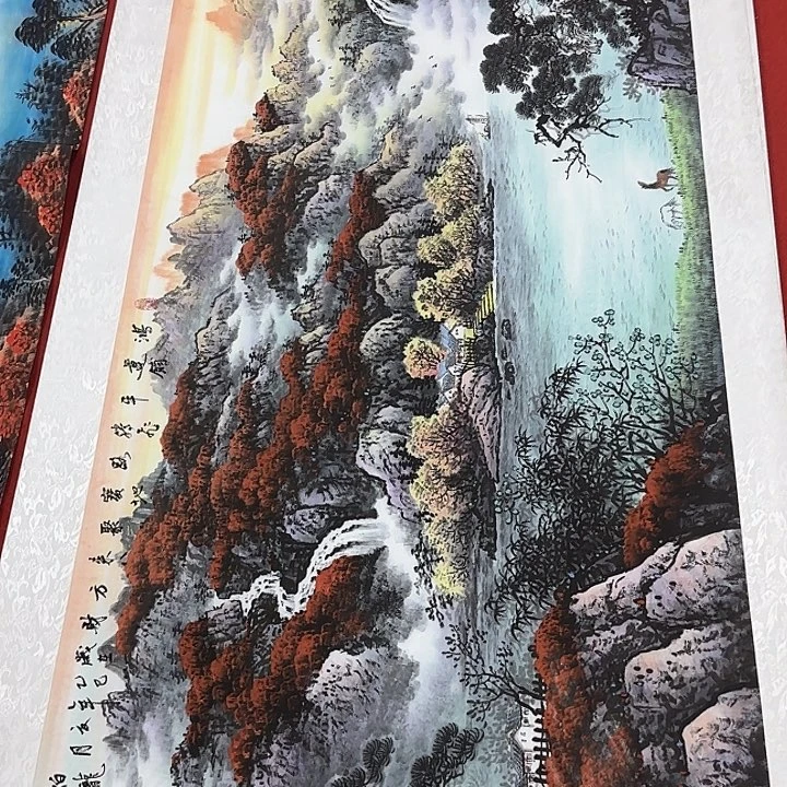 国画展示作作品展示