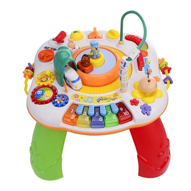 谷雨多功能游戏桌一代学习桌宝宝1-3岁益智玩具早教婴儿玩具