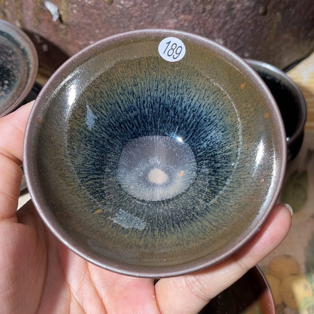 茶盏义兴龙窑坚持真柴