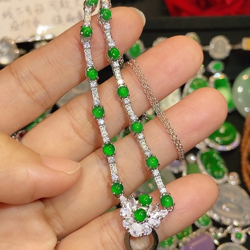 【闪购商品】翡翠未镶嵌颈饰天然翡翠