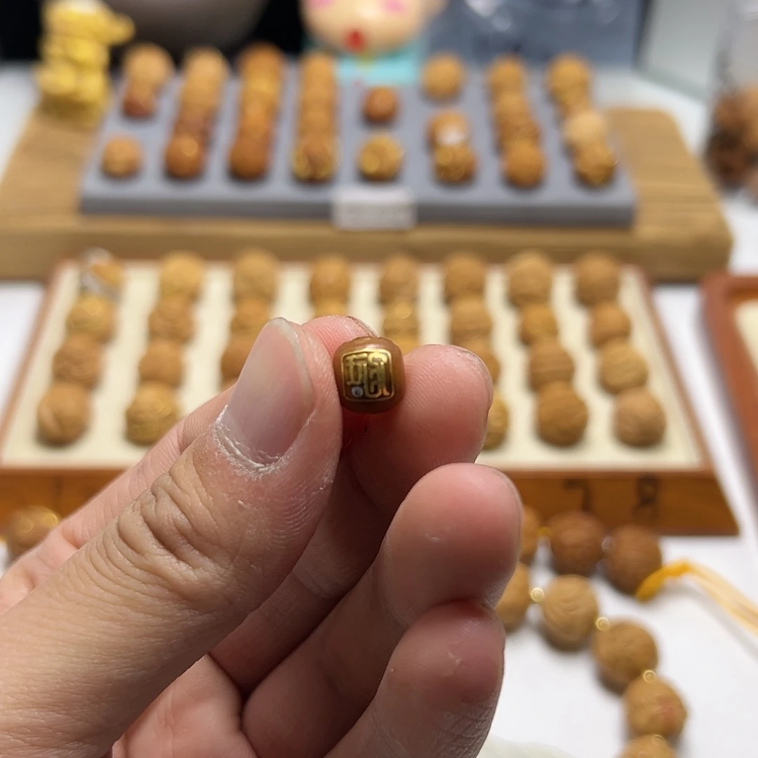 【闪购商品】猴头核桃把件虎*侯猴头核桃雕刻