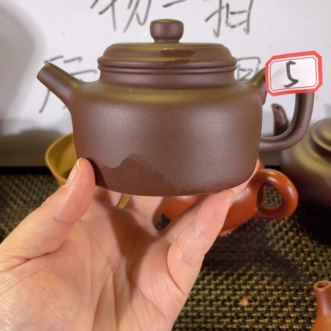 紫砂茶壶德钟全手