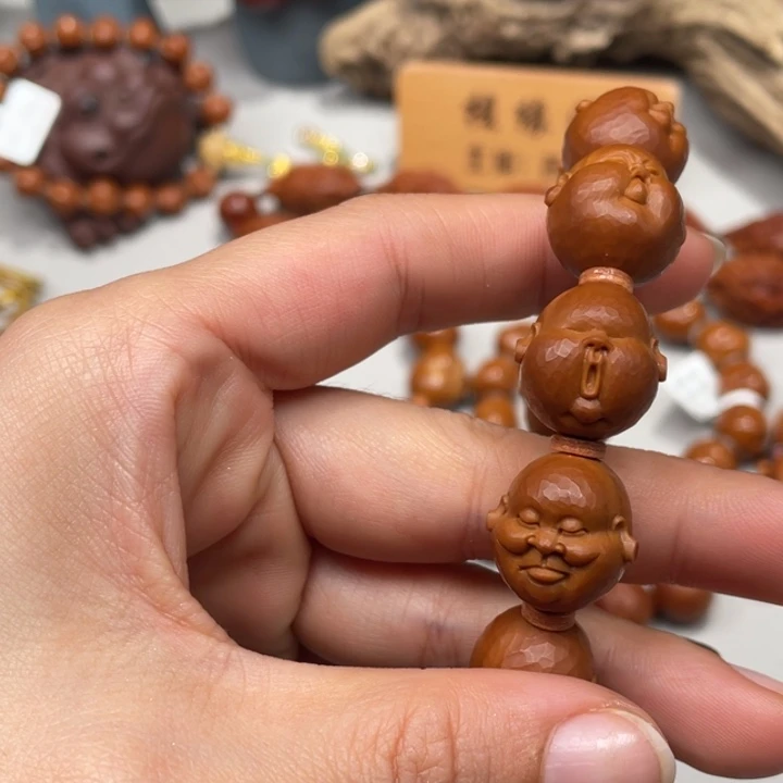 手串/手链橄榄核人生百态1718