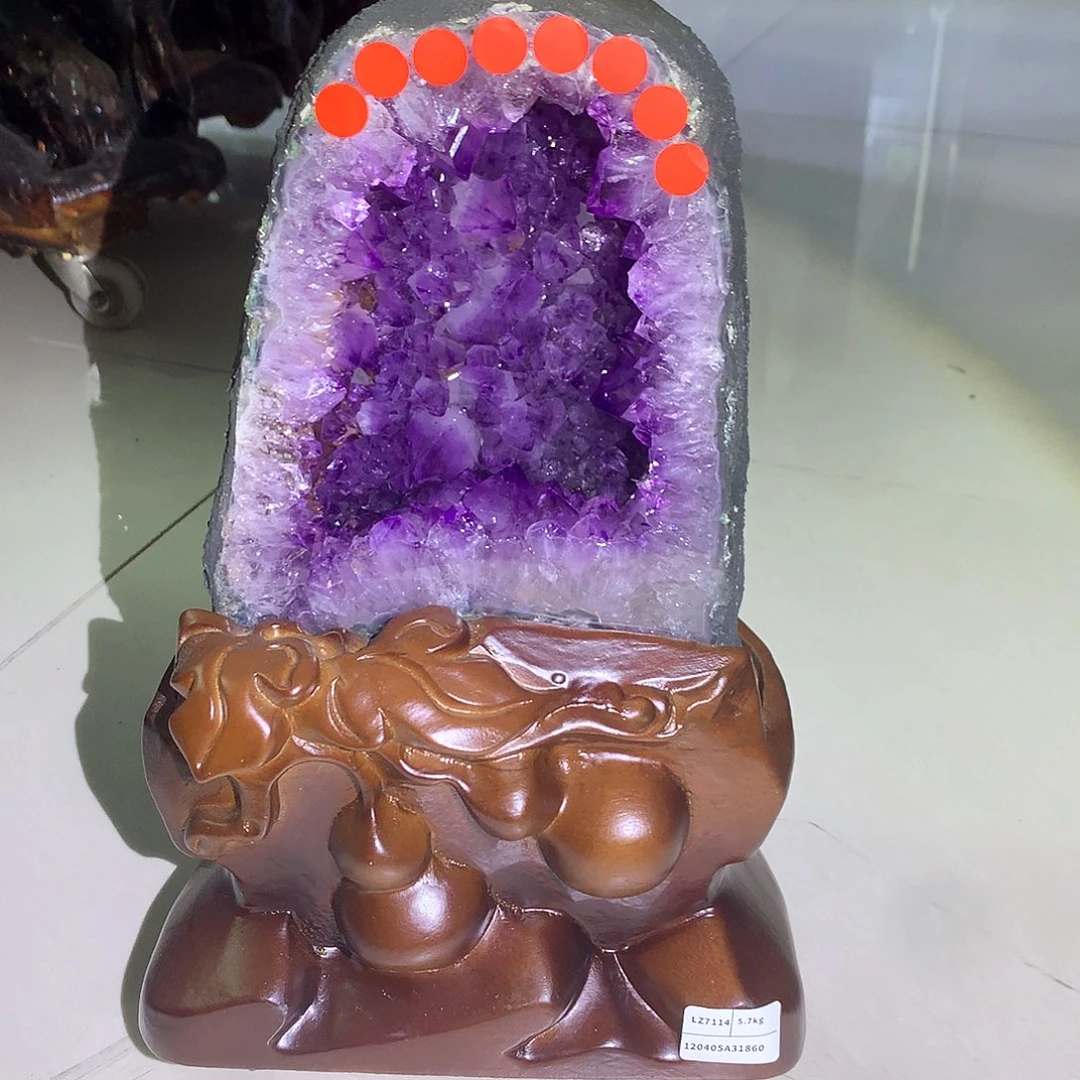 未镶嵌紫晶大型摆件（非配饰）妞妞