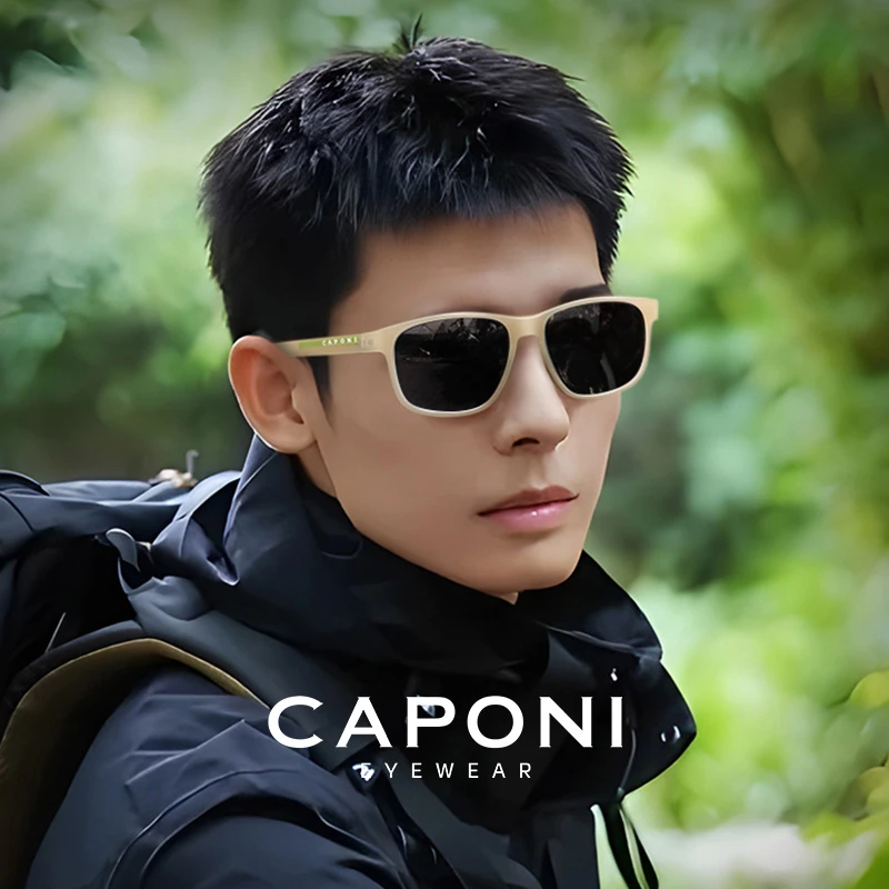 CAPONI墨镜运动户外太阳镜男女骑行登山徒步开车防晒偏光时尚眼镜