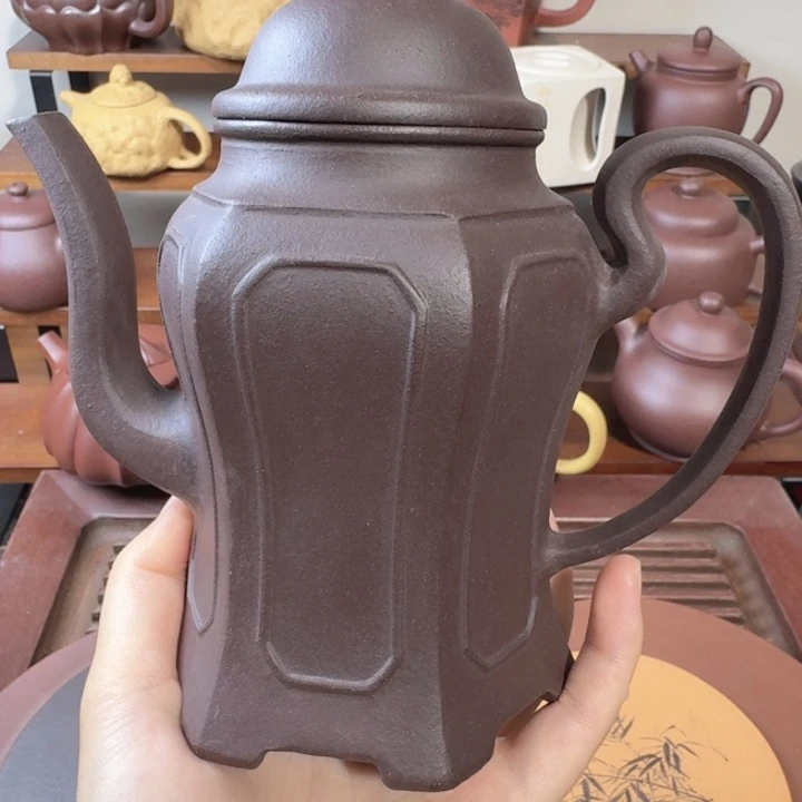 原矿老紫泥仿老壶500cc