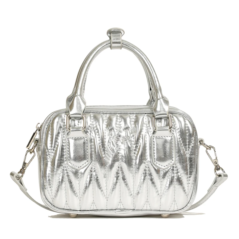 【好物分享】2025春夏新品波士顿保龄球单肩斜挎包小方包高级感韩版