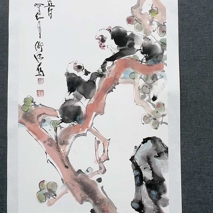 国画书画作品多次