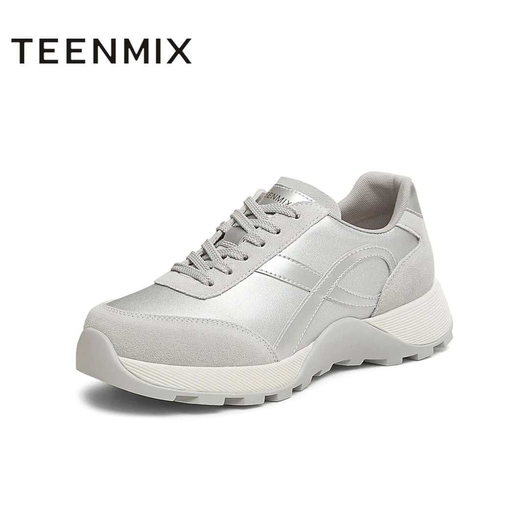 【百丽集团-天美意】25春商场同款新品厚底百搭通勤休闲鞋BK721AM5