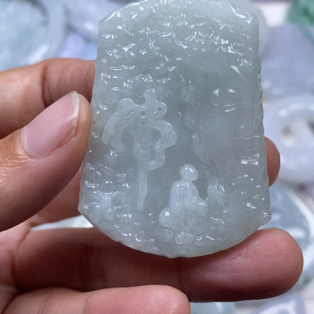 颈饰未镶嵌翡翠翡翠