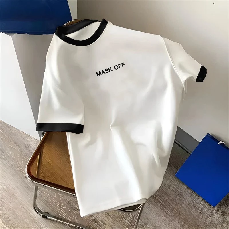 【字母刺绣】 夏季新款T恤女设计感小众休闲宽松短袖时尚百搭半袖
