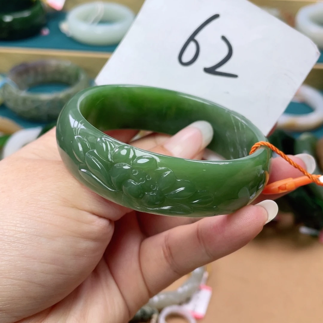 未镶嵌手镯和田玉圈口59