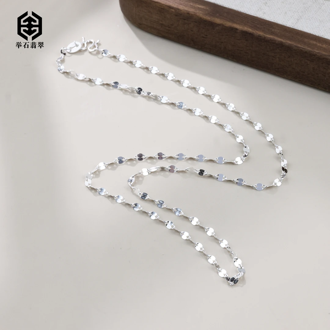 足银银制品 【举石臻品】TH0221-1980-200个性项链999（一件）u