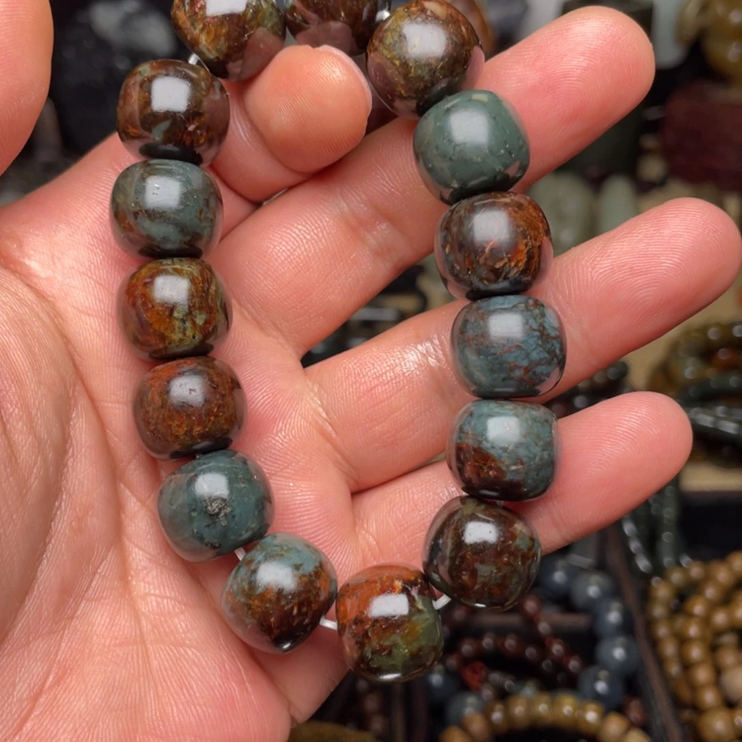 岫岩河磨玉（透闪石质玉）未镶嵌颈饰16×12.5