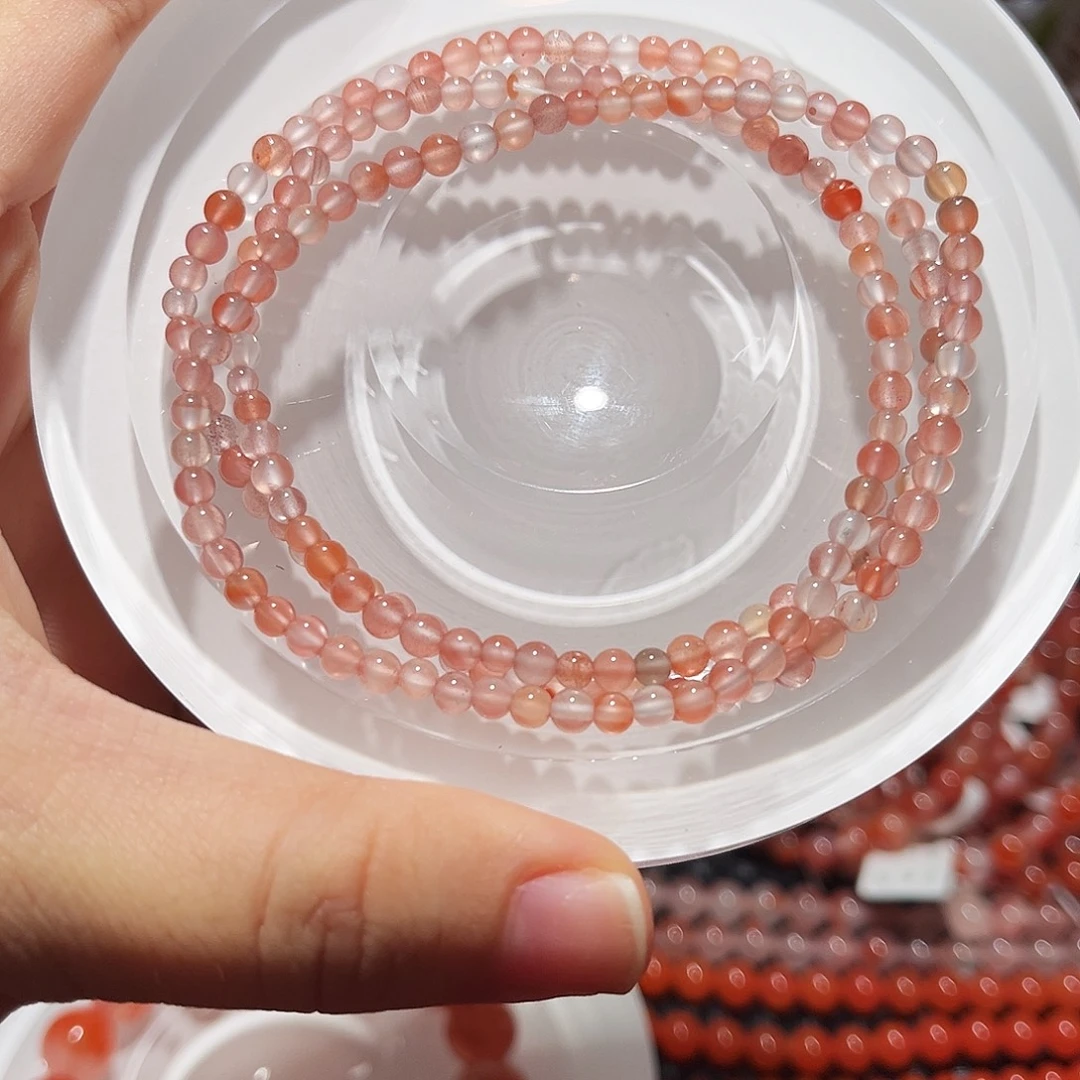 南红玛瑙未镶嵌手链