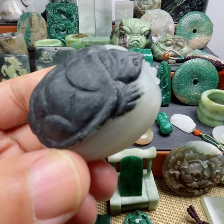 未镶嵌独山玉珠宝半成品