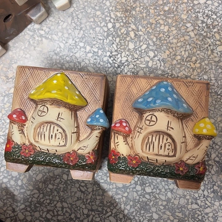 粗陶材质多肉花盆