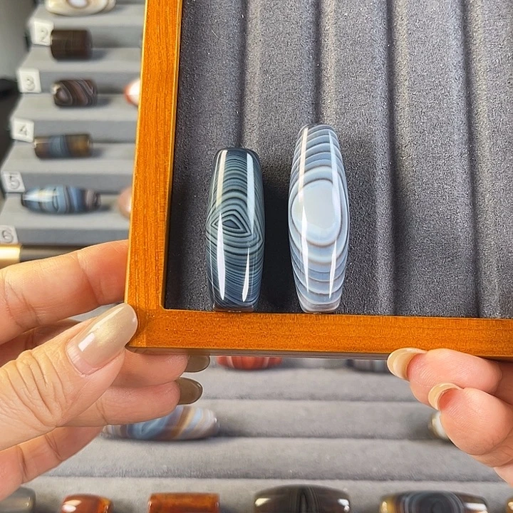 老****玛瑙/玉髓合金颈饰