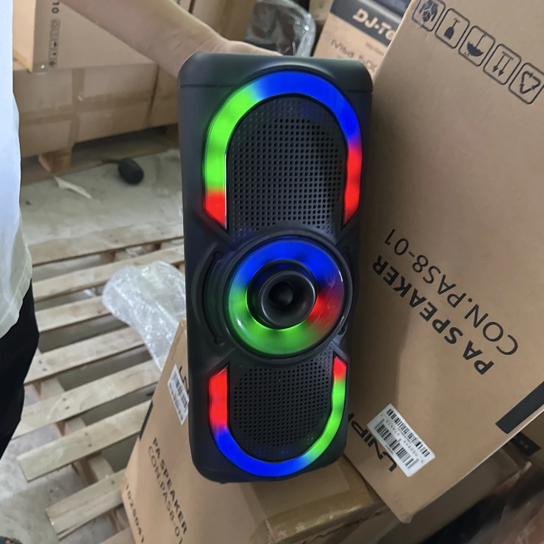 9新  双4寸库存音响，裸机