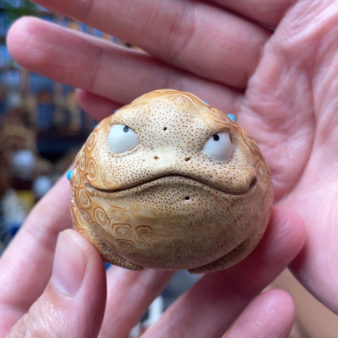 木方颜竹木艺术把件
