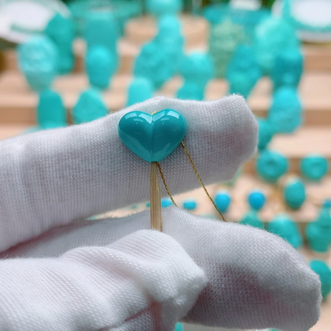 绿松石未镶嵌配饰