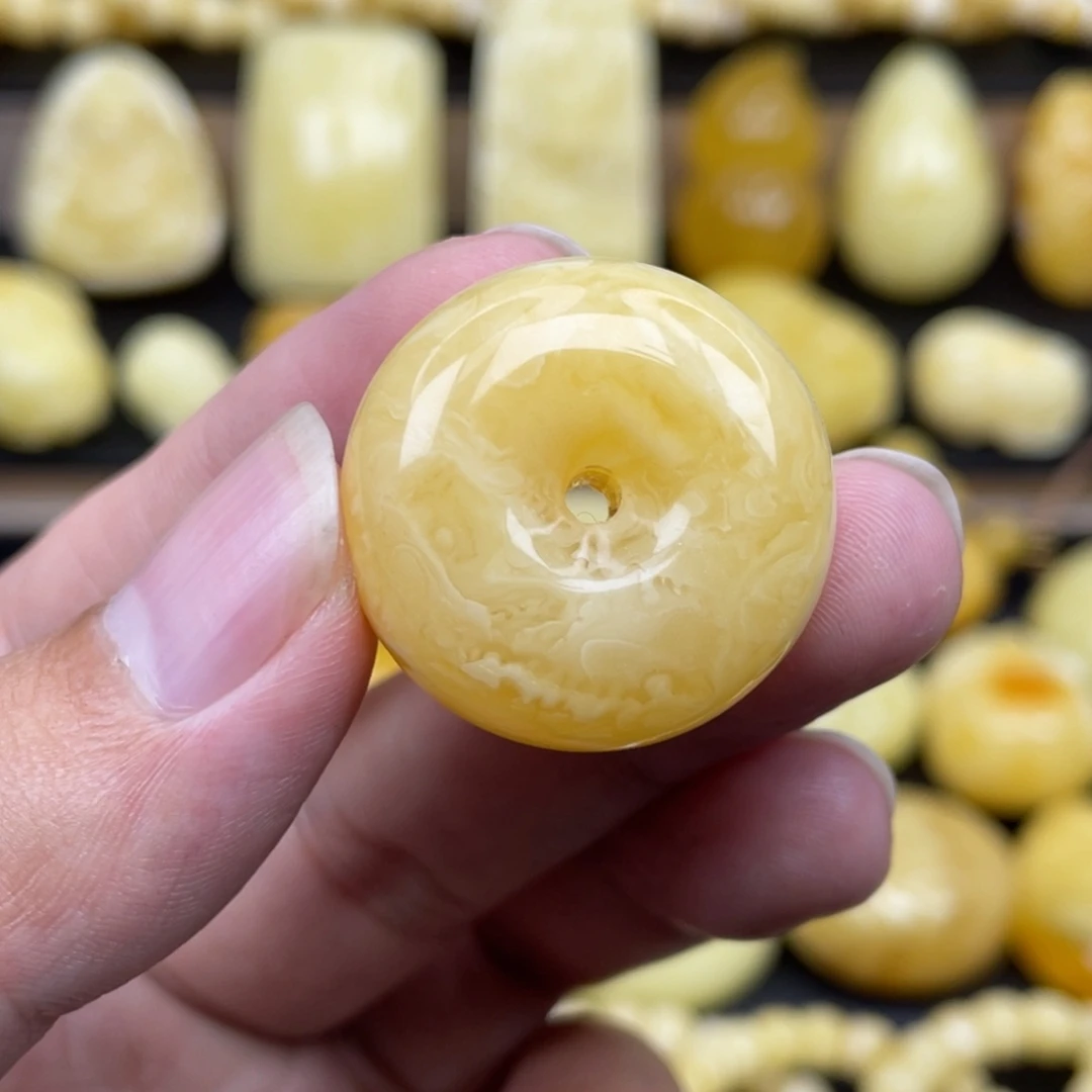 琥珀未镶嵌裸石琥珀蜜蜡