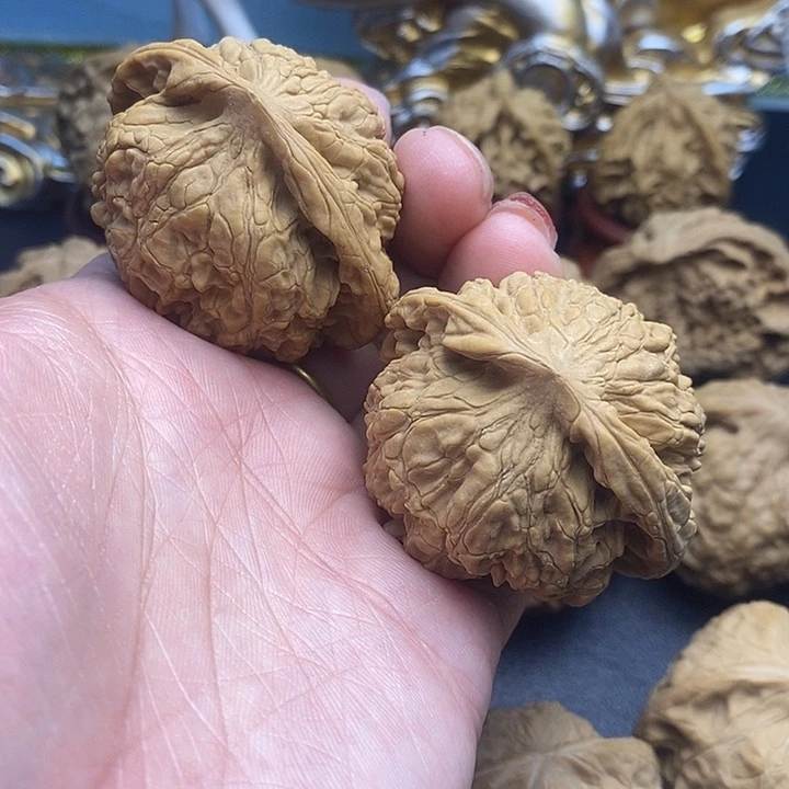 文玩核桃吊坠官帽48