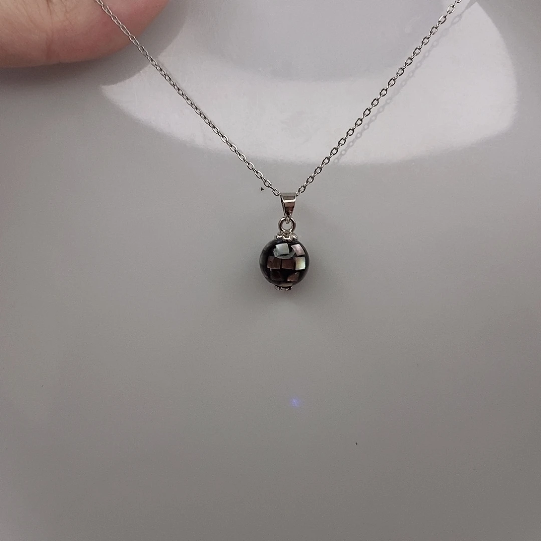 淡水珍珠合金耳饰