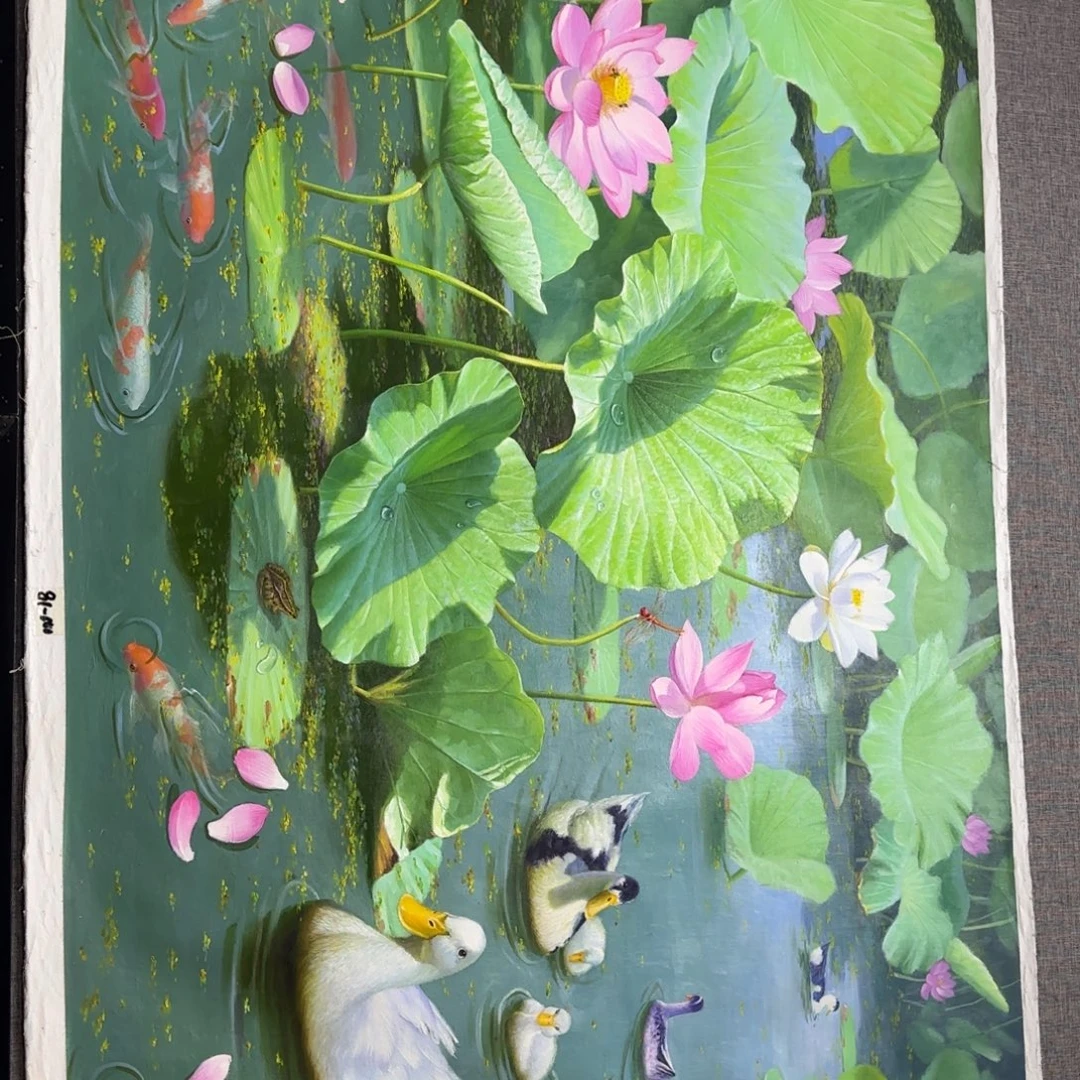 油画加油加油努力奋斗。不