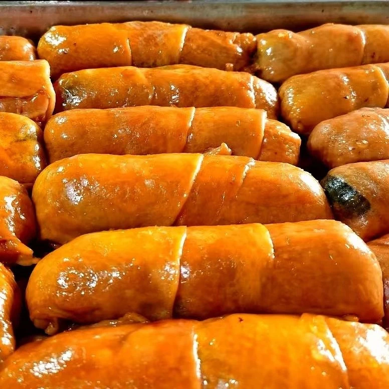 皮蛋卷闽南福建彩蛋卷鲍鱼卷鸭皮卷即食半成品新鲜
