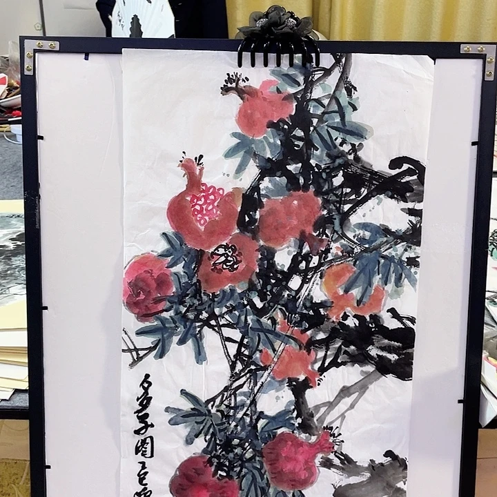 国画张圣敏先生纯手绘作品