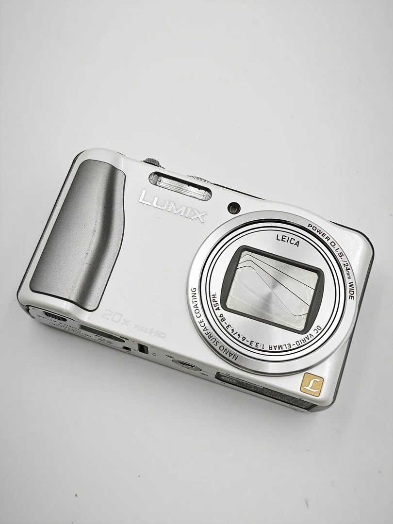 95新 Panasonic/松下 zs20长焦便携数码相机光学变焦随身拍照银色