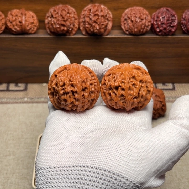 文玩核桃把件苹果球