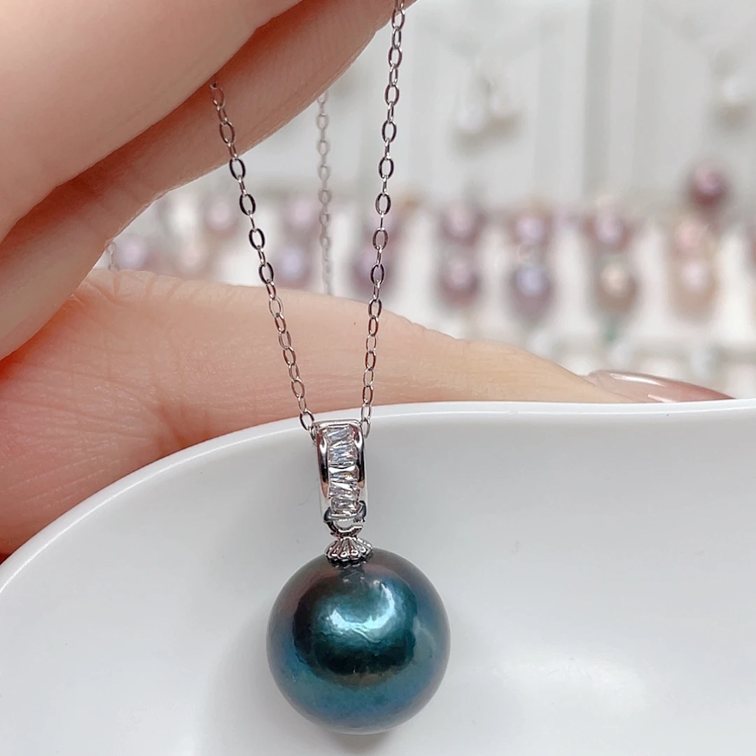 淡水珍珠合金吊坠(赠链)