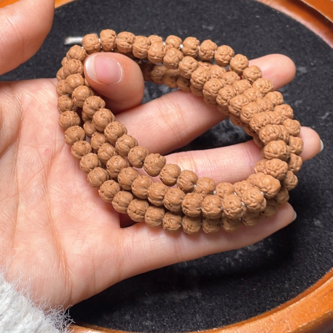 金刚菩提手串歐*慶定制级精品佛手尺寸6.8