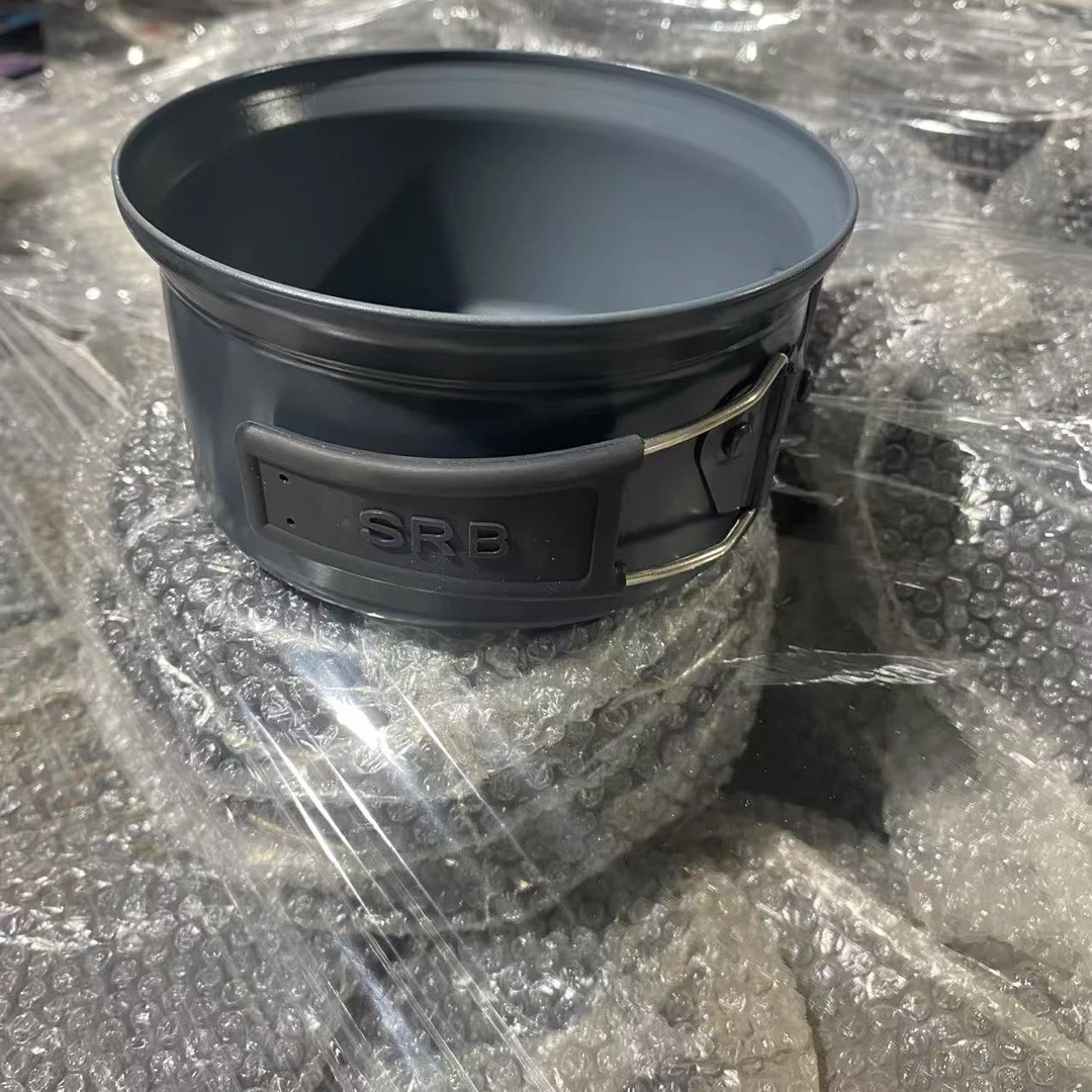 BRS防滑小煮锅带盖子轻微瑕捡漏1.1升