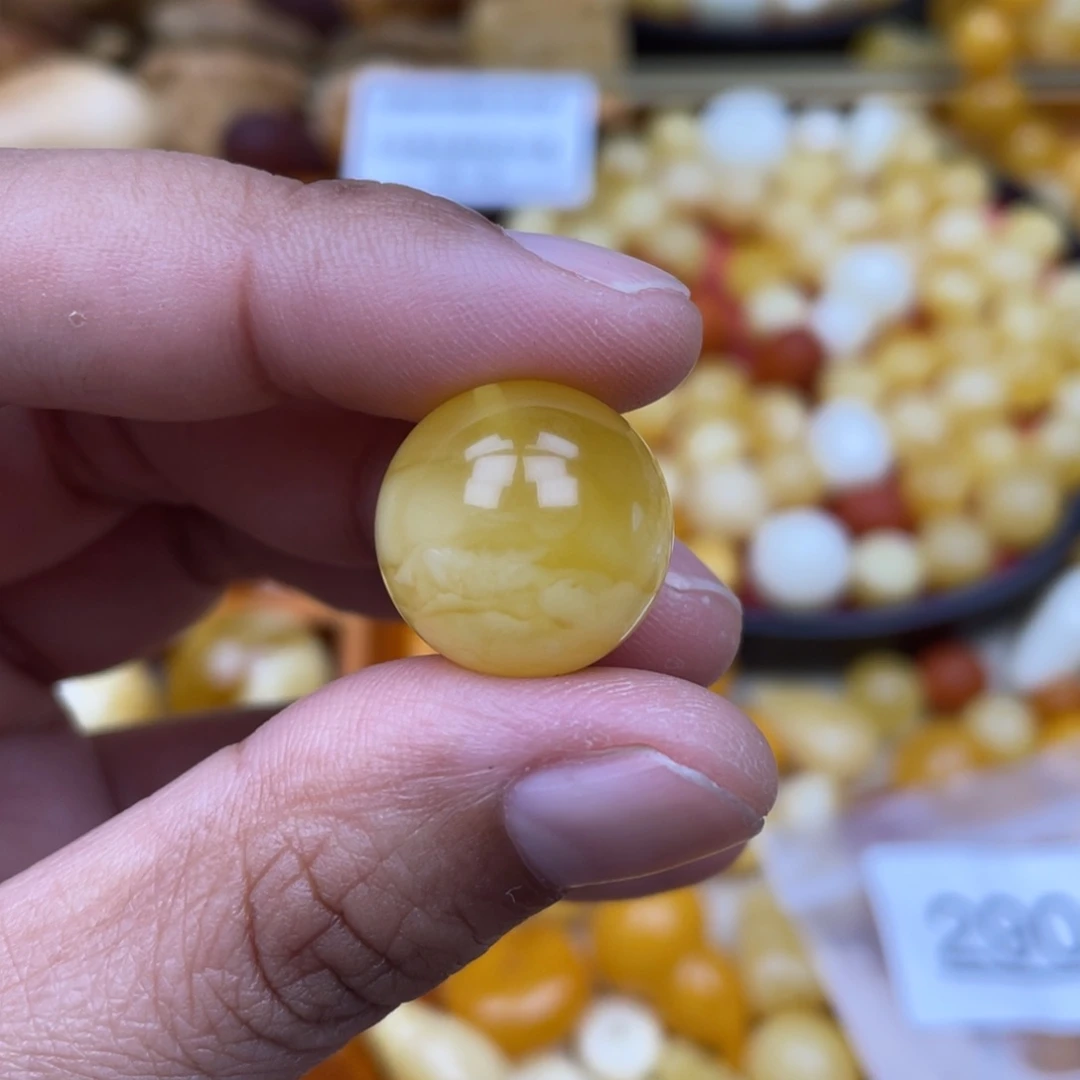 琥珀珠宝奇石未镶嵌17.5