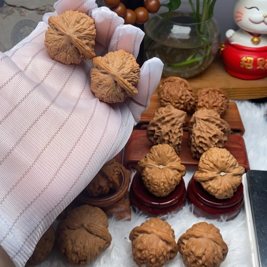 吊坠文玩核桃33尺寸承德密纹