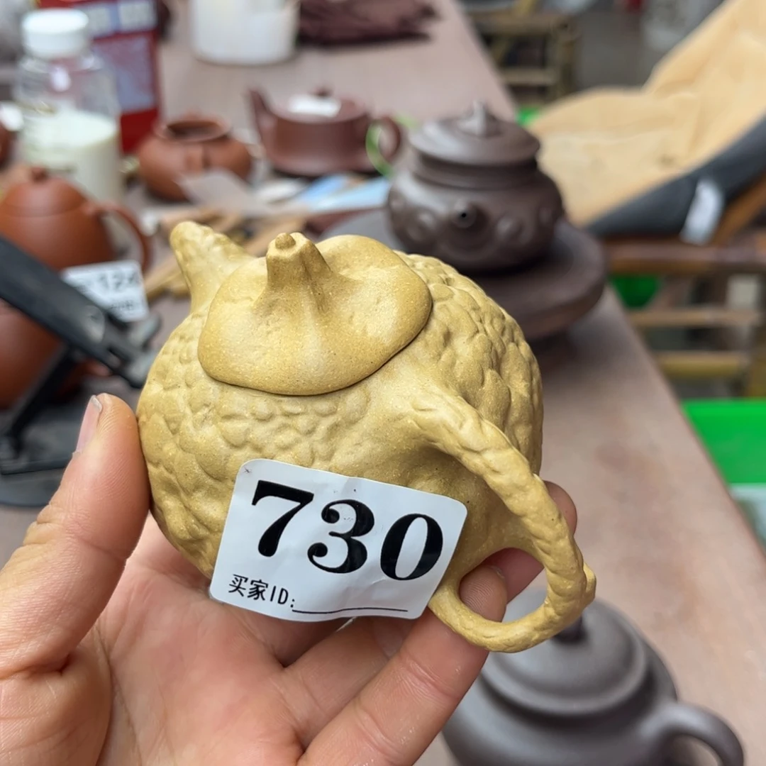 紫砂茶壶黄金段供春150左右瑕疵大