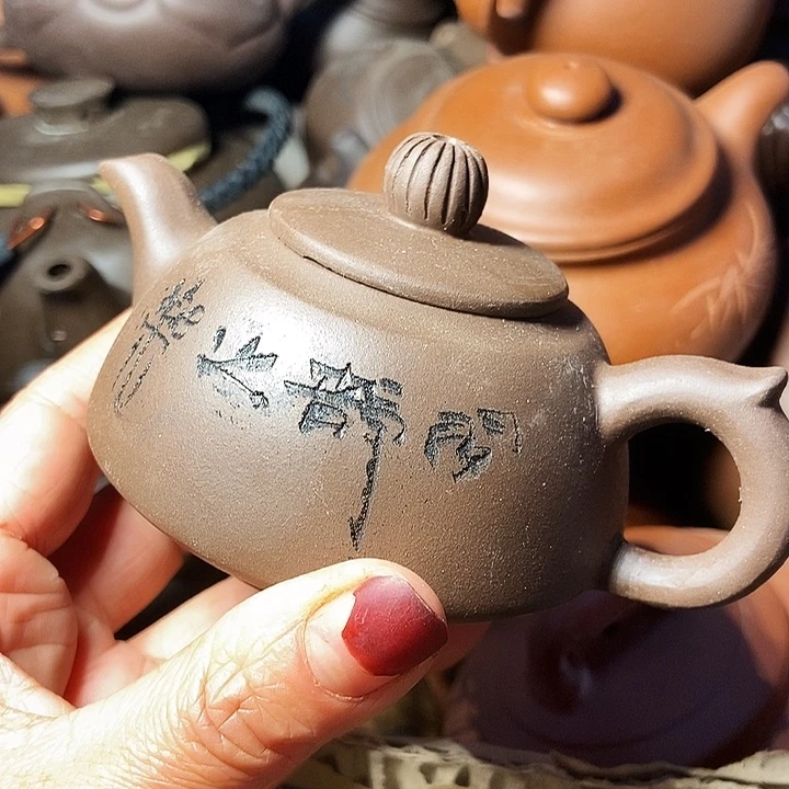 全手工制作宜兴紫砂茶壶
