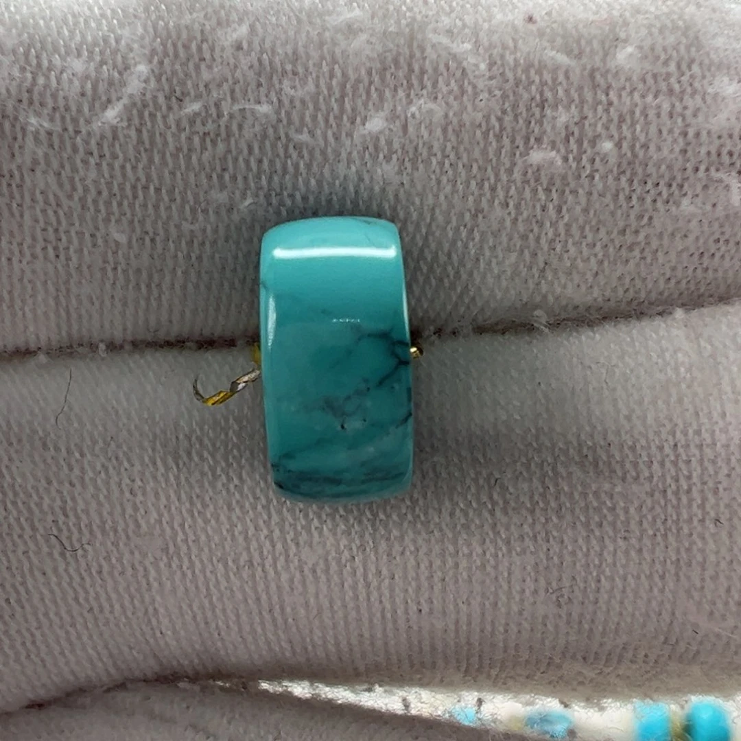 未镶嵌绿松石直切珠11x5.5mm